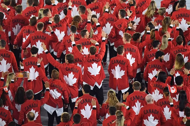 Canada tuyên bố không gửi tuyển tham dự Olympic năm nay. Ảnh Getty Images.