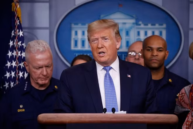 Tổng thống Mỹ Donald Trump. Ảnh Getty Images.