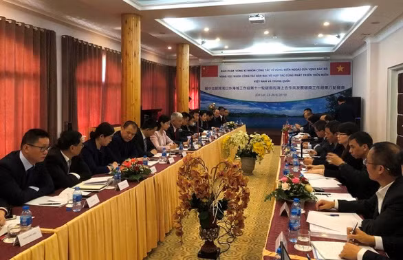 Đàm phán vòng XI Nhóm công tác về vùng biển ngoài cửa vịnh Bắc Bộ và vòng VIII Nhóm công tác bàn bạc về hợp tác cùng phát triển trên biển Việt Nam - Trung Quốc - Ảnh: Báo điện tử Đảng Cộng sản