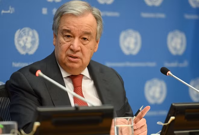 Tổng Thư ký Liên hợp quốc Antonio Guterres. Ảnh Getty Images.