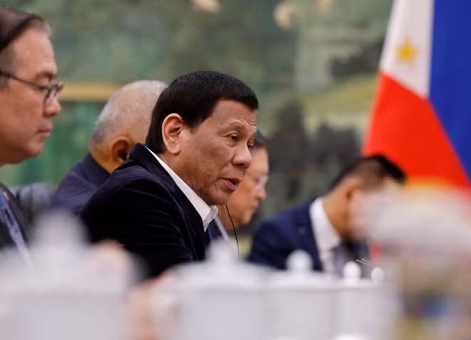 Tổng thống Philippines Rodrigo Duterte. Ảnh Getty Images.