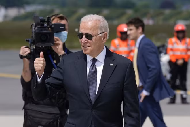 Tổng thống Mỹ Joe Biden. Ảnh AP.