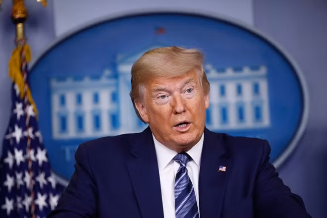 Tổng thống Mỹ Donald Trump. Ảnh minh họa Getty Images.