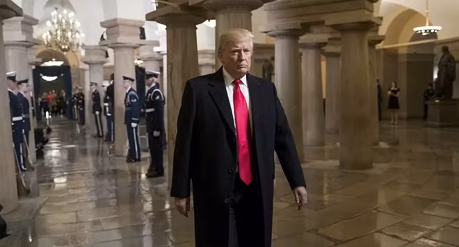 Tổng thống Mỹ Donald Trump. Ảnh Reuters.