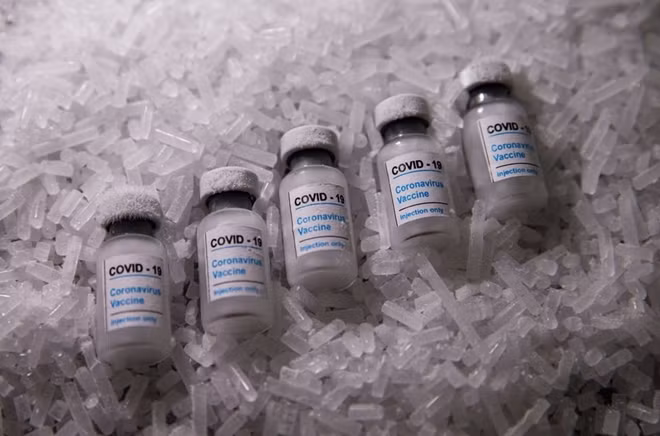 Vaccine ngừa COVID-19. Ảnh: Reuters