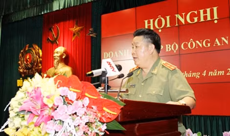 Thứ trưởng Bùi Văn Thành phát biểu tại Hội nghị.