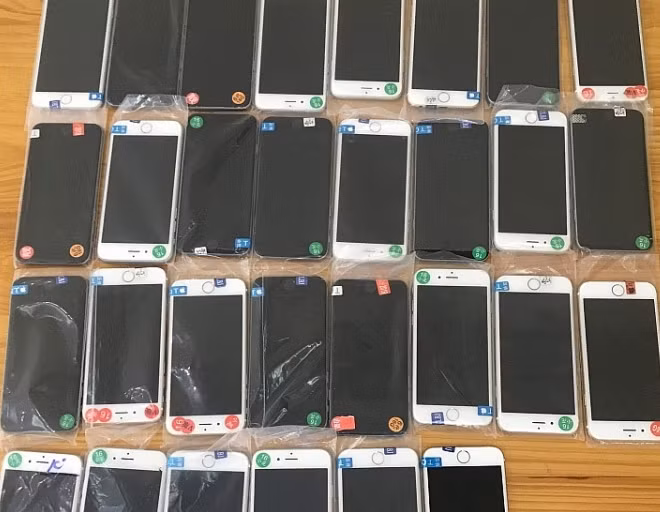 Iphone 6 và 7 đã qua sử dụng được nhập lậu về Việt Nam