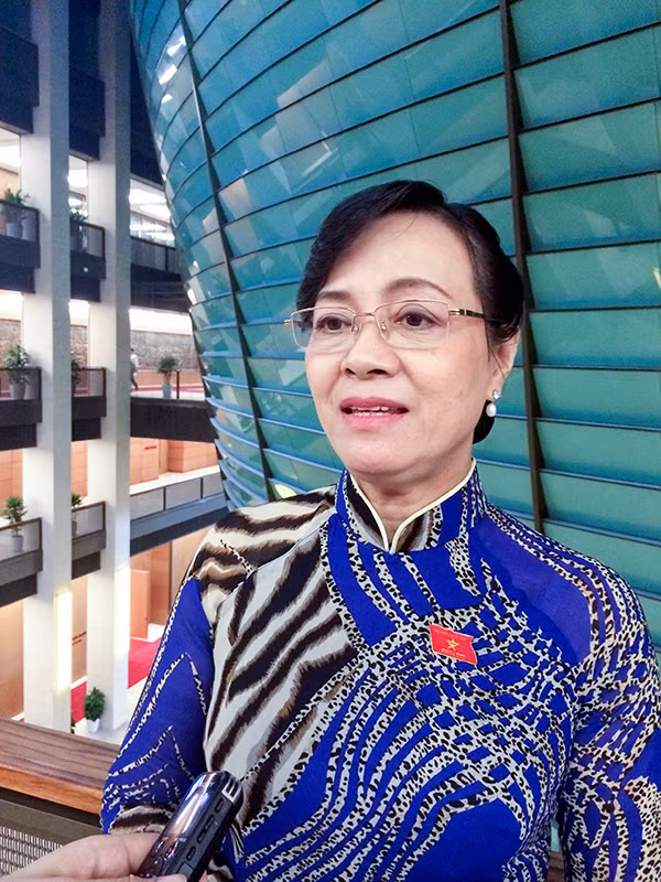 Đại biểu Nguyễn Thị Quyết Tâm.