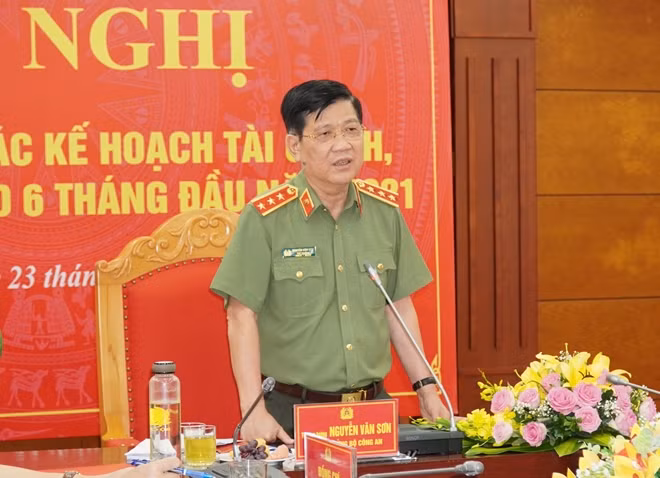 Thứ trưởng Nguyễn Văn Sơn phát biểu kết luận hội nghị.