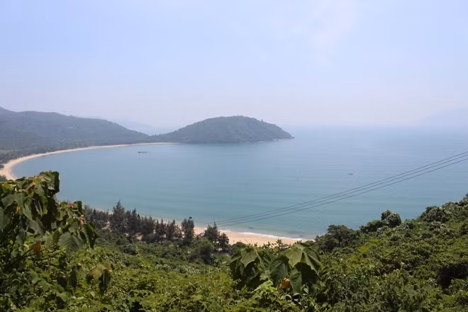 Làng Vân nhìn từ trên cao