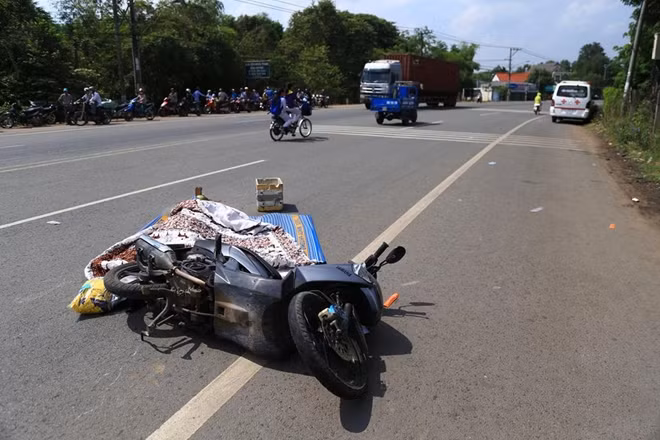 Hiện trường vụ tai nạn