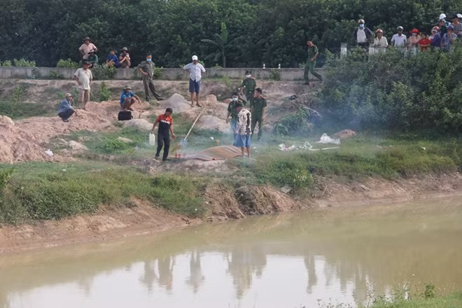Hiện trường phát hiện thi thể anh Huỳnh.
