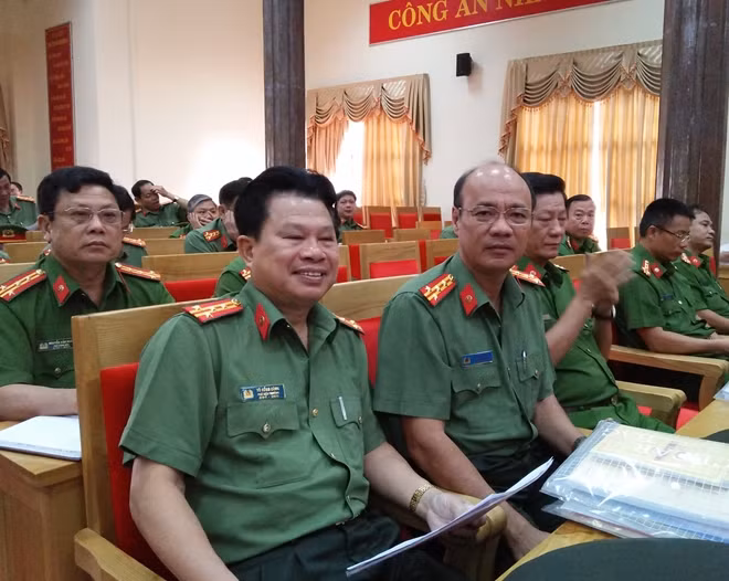 Lãnh đạo cấp Cục và tương đương của Công an các đơn vị, địa phương tham gia lớp tập huấn