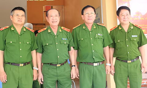 Các thành viên chủ chốt của Ban chuyên án (Ảnh: CAPT HCM)