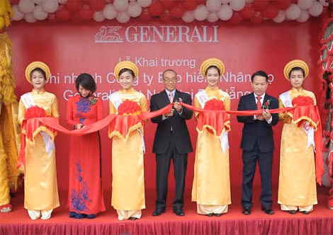 Lễ Khai trương chi nhánh Đà Nẵng của Generali Việt Nam.