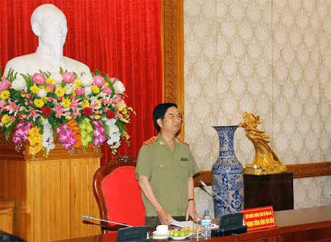 Thứ trưởng Thường trực Đặng Văn Hiếu phát biểu tại buổi làm việc. Ảnh Việt Hưng. Thứ trưởng Thường trực Đặng Văn Hiếu phát biểu tại buổi làm việc. Ảnh Việt Hưng.