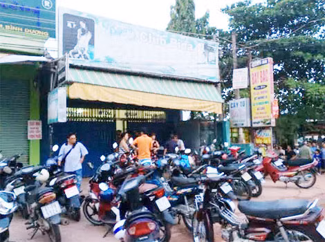 Hiện trường vụ án.