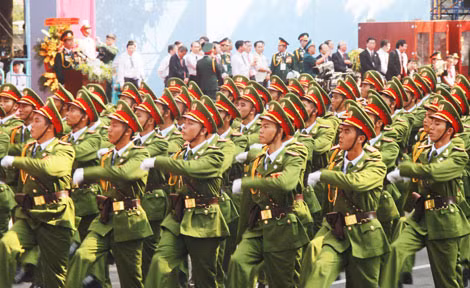 Lực lượng cảnh sát.