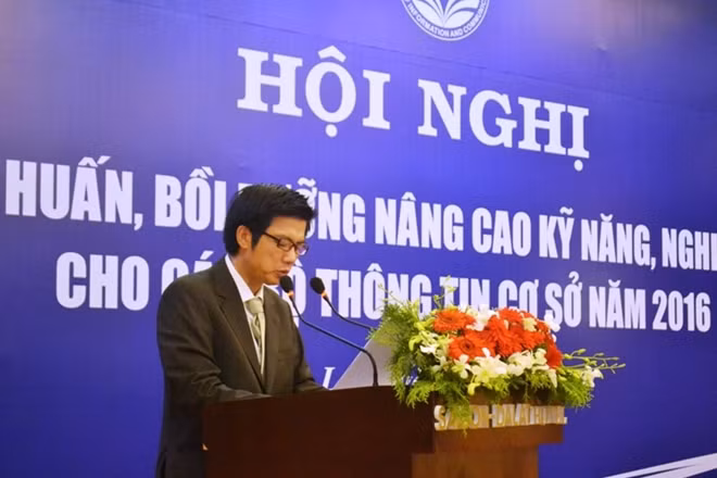 Ông Đoàn Công Huynh, Vụ trưởng Vụ thông tin cơ sở, Bộ TT&TT