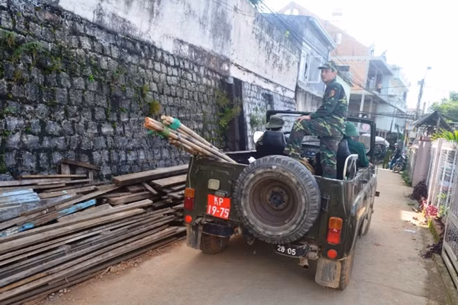 Vị trí kích nổ là khu vực rừng núi, xã Lát, huyện Lạc Dương, Lâm Đồng
