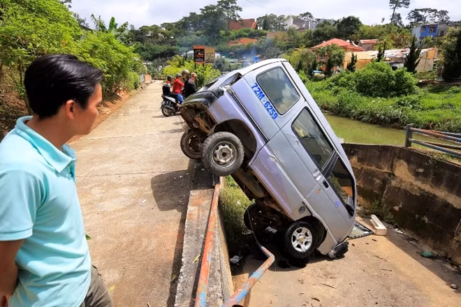 Hiện trường vụ tai nạn