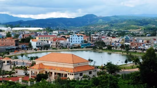 Trung tâm huyện kinh tế mới Lâm Hà
