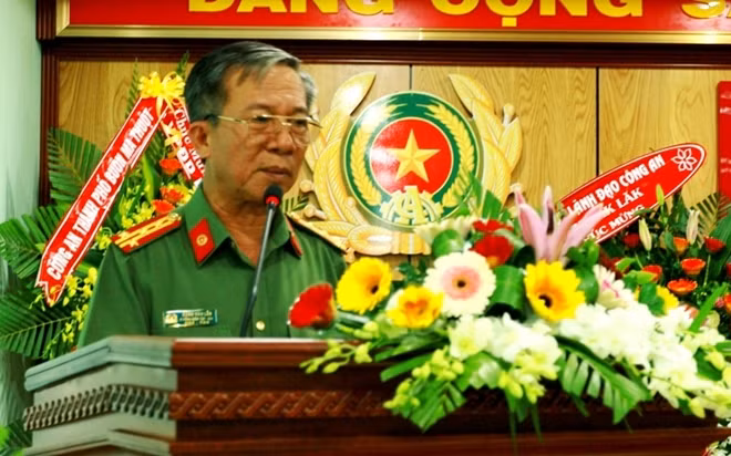 Đại tá Đặng Văn Lân, Phó Tổng biên tập Báo CAND công bố Quyết định thành lập Văn phòng Thường trú khu vực Tây Nguyên