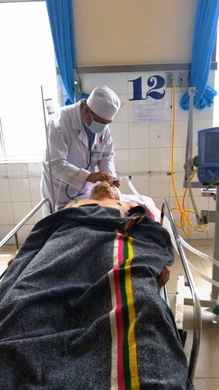 Tài xế Nguyễn Ngọc Quang vẫn nguy kịch