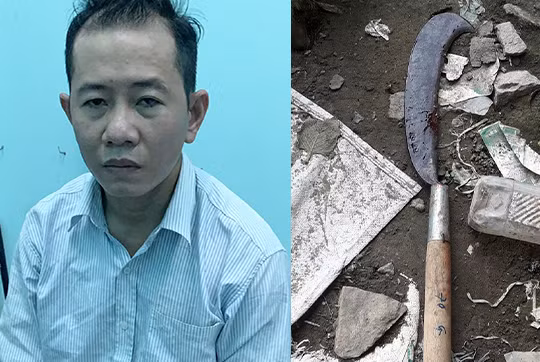 Đâm chết hàng xóm vì nước thải ảnh 2