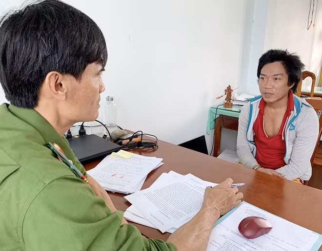 Đối tượng Cường thừa nhận hành vi vi phạm của mình.