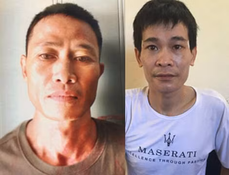 Hai đối tượng truy nã.