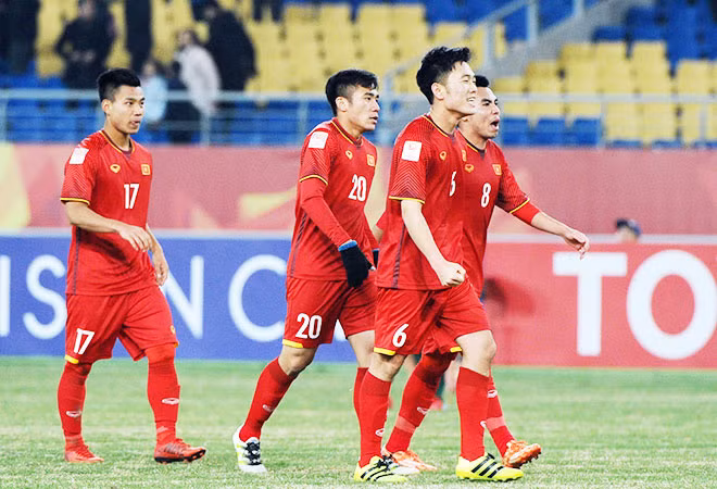 Chờ những khoảnh khắc ăn mừng của U.23 Việt Nam. Chờ những khoảnh khắc ăn mừng của U.23 Việt Nam.