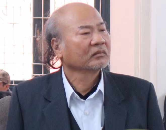 Bị cáo Giang Văn Hiển tại tòa.
