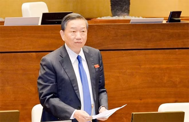 Bộ trưởng Tô Lâm.