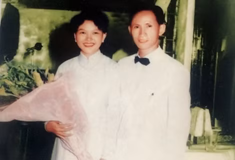 Đám cưới Châu Kỳ - Kha Thị Đàng vào năm 1955.