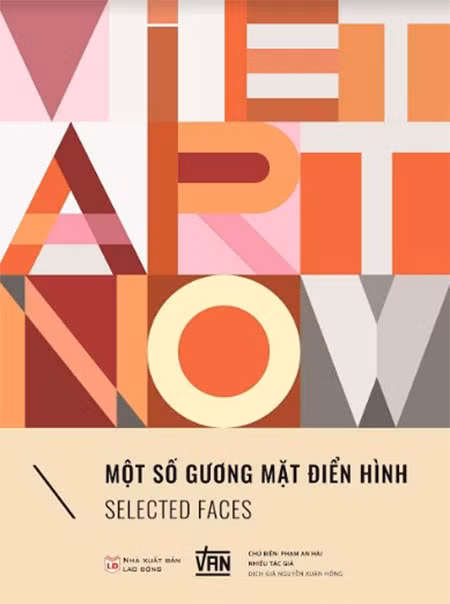 Bìa sách Viet Art Now – Những gương mặt điển hình. Bìa sách Viet Art Now – Những gương mặt điển hình.