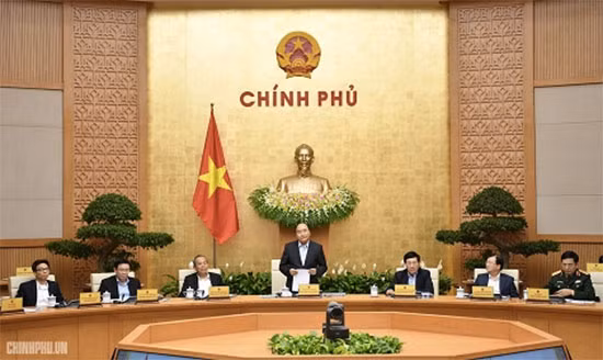 Thủ tướng chủ trì phiên họp Chính phủ thường kỳ tháng 12 - Ảnh: VGP/Quang Hiếu