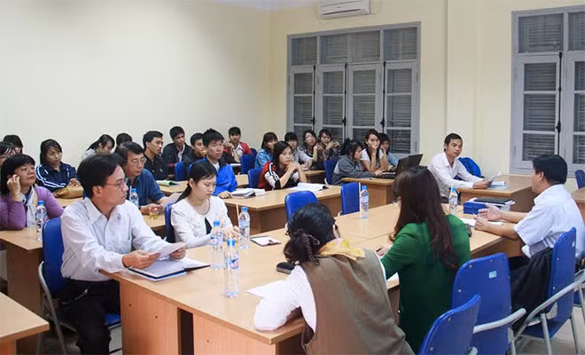 Một buổi hội thảo, chia sẻ kinh nghiệm học tốt tiếng Việt của Khoa Việt Nam học và tiếng Việt. Một buổi hội thảo, chia sẻ kinh nghiệm học tốt tiếng Việt của Khoa Việt Nam học và tiếng Việt.