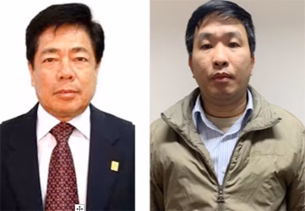 Bị can Trương Văn Tuyến; bị can Phạm Thanh Sơn.