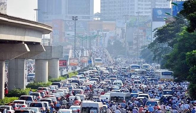 Quy hoạch chồng chéo chính là một trong những lý do gây tắc đường ở Việt Nam.