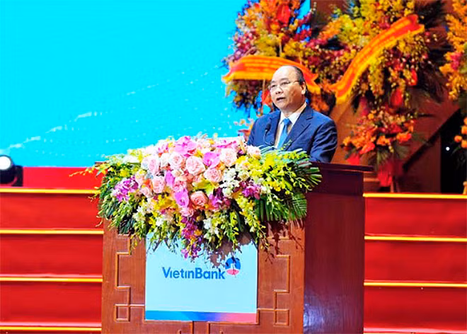 Thủ tướng Chính phủ Nguyễn Xuân Phúc phát biểu tại buổi lễ.