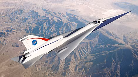NASA công bố kế hoạch chế tạo máy bay phản lực siêu thanh X-Plane, dự kiến hoàn thành vào năm 2021.