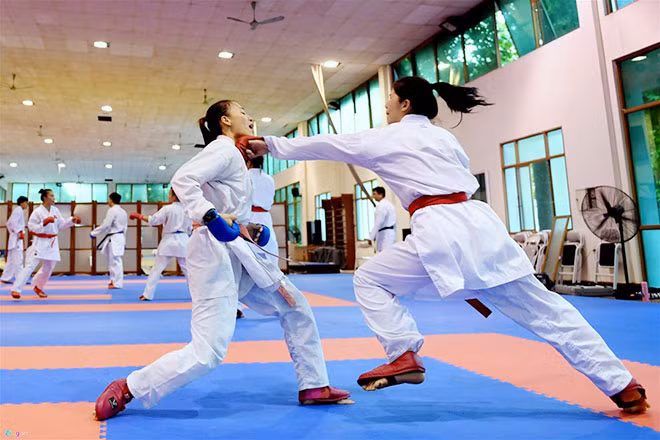 Các võ sỹ đối kháng của Karatedo Việt Nam có khả năng giành HCV ở ASIAD 2018.