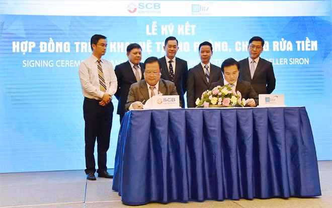 SCB đã ký kết hợp tác với Công ty Blitz IT Việt Nam triển khai Hệ thống SIRON - Phần mềm phòng, chống rửa tiền và tài trợ khủng bố/cấm vận.