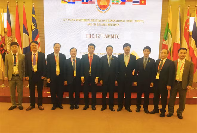 Đoàn đại biểu Việt Nam tham dự Hội nghị AMMTC 12.