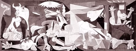 Bức Guernica của danh họa Pablo Picasso.