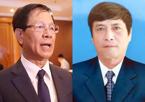 Ông Phan Văn Vĩnh và ông Nguyễn Thanh Hóa.