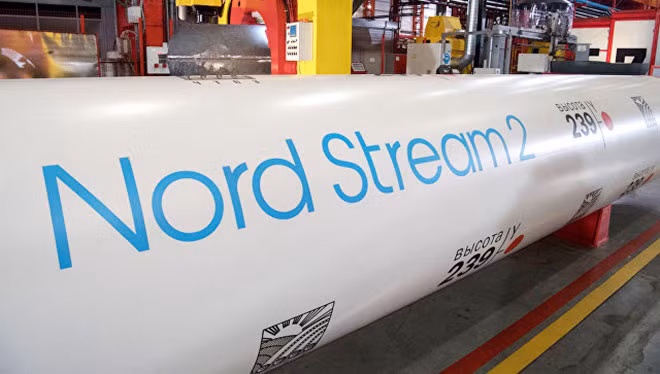 EU tuyên bố sẽ đáp trả nếu Mỹ trừng phạt các cá nhân và công ty tham gia xây dựng Nord Stream 2. Ảnh: Sputnik.