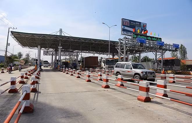 Cho đến nay, Trạm thu phí BOT Cai Lậy vẫn đang xả trạm.
