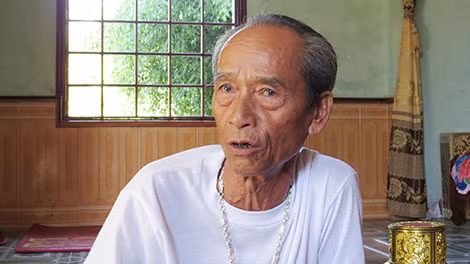 Già Hồ Thao kể chuyện Vân Kiều.
